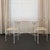 Mid 20th Century Hollywood Regency Braided Wrought Iron and Mesh Patio Dining Set, 2 Pieces For Sale In New York - Image 6 of 7