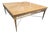 1980s Neidermeir Birdseye Maple "Fret" Coffee Table For Sale