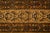 Antique Indian Agra Brown Hand Knotted Wool Rug For Sale - Image 4 of 5