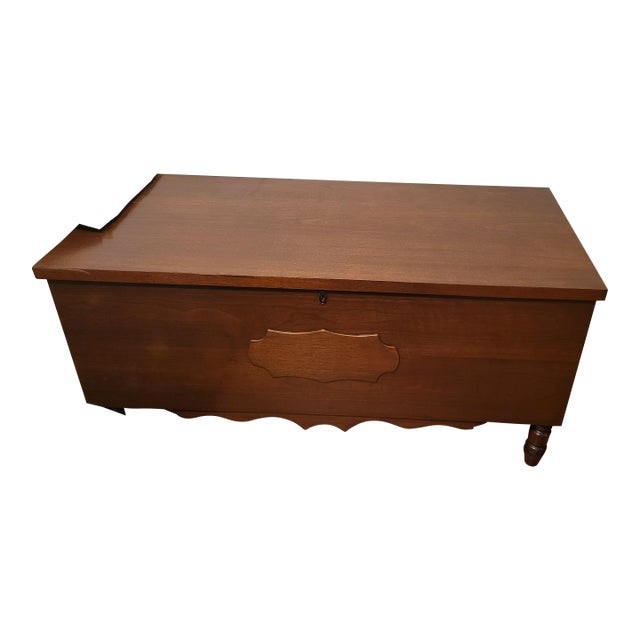 1880s Red Cedar Lined Blanket Chest For Sale