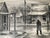 1930s Charles T. Bowling's "Rainy Day" Lithograph, Texas Regionalist Vintage Print For Sale - Image 4 of 7