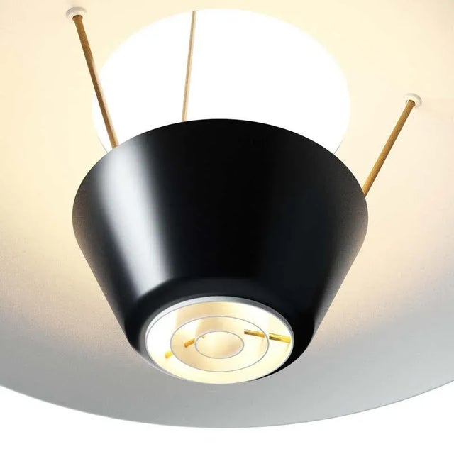 Not Yet Made - Made To Order Michel Mortier M4 Suspension Lamp in Black for Disderot For Sale - Image 5 of 6