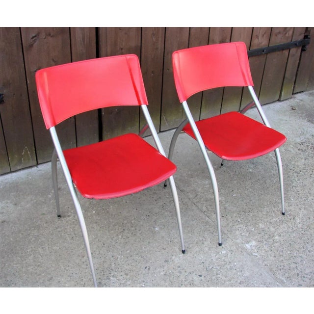 Set of Italian Calligaris Chairs, 1990s For Sale - Image 9 of 11