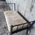 Cream 1990s Swaim Attributed Regency Style Heavy Iron Upholstered Window Bench For Sale - Image 8 of 13