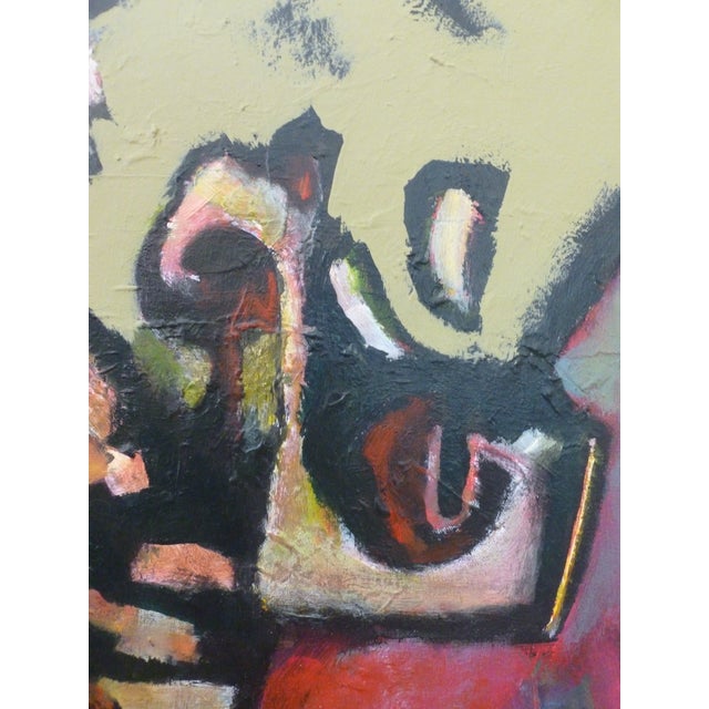 Contemporary "Duck and Swan" Original Oil and Acrylic Painting by Scott Spencer For Sale - Image 3 of 7