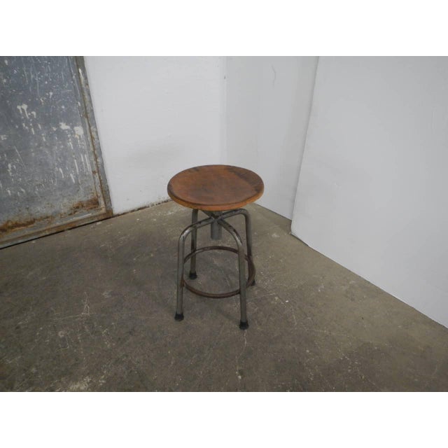 Vintage Four-Foot Stool, 1960 For Sale - Image 9 of 9