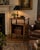 Elegant vintage solid cherry wood book stand by Brandt Furniture of Hagerstown, Maryland. Featuring a warm cherry finish,...