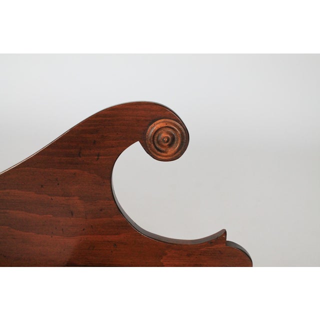 Vintage Wood Wall Shelf W/ Two Drawers For Sale - Image 11 of 11