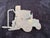 1980s Collection of 6 Vintage Western & Industrial Brass Belt Buckles With Americana Motifs For Sale - Image 5 of 12