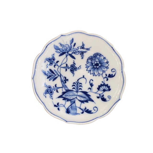 Traditional Antique Blue Onion Meissen Teichert Set of Teacups for 6 - 12 Pieces For Sale - Image 3 of 9