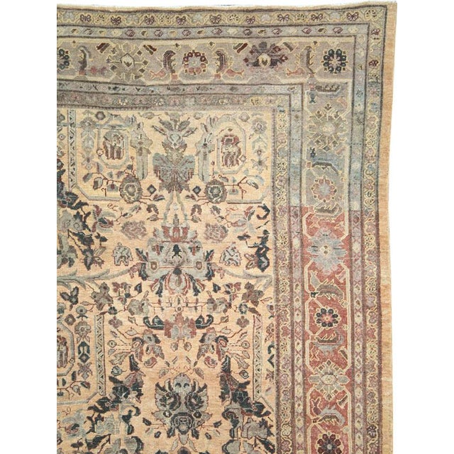Galerie Shabab Collection Early 20th Century Persian Mahal Carpet For Sale - Image 4 of 10