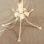 1970s Hollywood Regency Cream White Palm Tree Floor Lamp, 1970s For Sale - Image 5 of 7