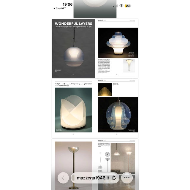 LS 144 Lamp by Carlo Nason for Mazzega, 1970 For Sale - Image 11 of 13