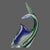 Vintage Italian Hand-Blown Art Glass Fish Figurine For Sale - Image 6 of 8