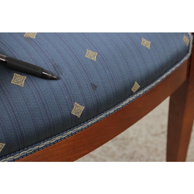 Set of 6 Biedermeier Style Satinwood Dining Chairs For Sale - Image 14 of 16