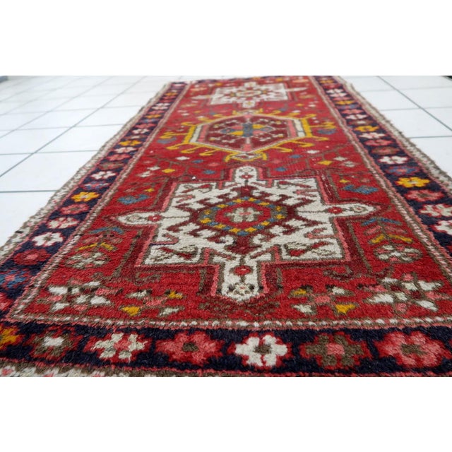 Authentic Handmade Antique Persian Karajeh Rug – A Timeless Work of Art This stunning Handmade Antique Persian Karajeh Rug...