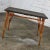 Mid-20th Century Island Style Rattan Dining Table With Ebony Black Stained Hardwood Top For Sale - Image 4 of 12