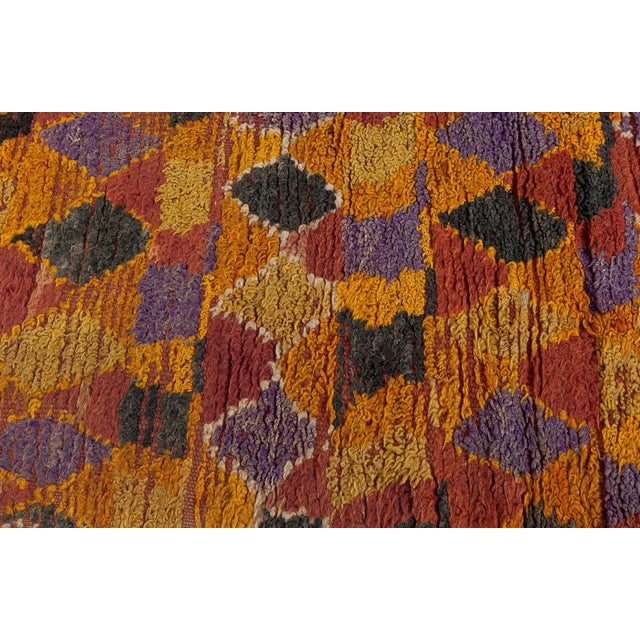 Tribal Doris Leslie Blau Vintage Moroccan Rug For Sale - Image 3 of 9