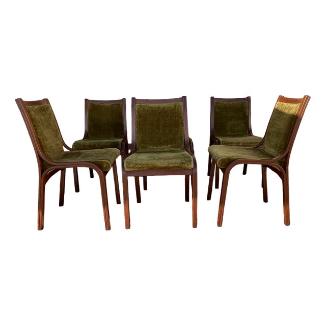 Chairs by V. Gregotti & Giotto Stopppino, Set of 6 For Sale