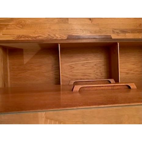 1950s 1950s Ramseur MCM Chest of 5 Drawers With Removable Glass Top For Sale - Image 5 of 18