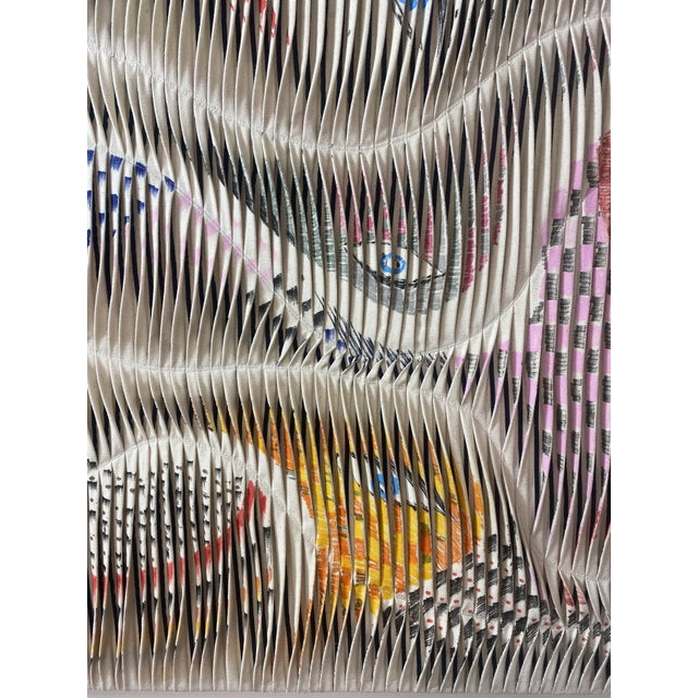 Kijek, Pam, Acrylic & Textile Artwork For Sale - Image 8 of 14