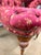 Wood Pair of Chinoiserie Tufted Red Barrel Back Slipper Chairs For Sale - Image 7 of 11