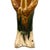 Chinese Mid Century Large Chinese Sancai Glazed Pottery Figure - Tang Style Court Lady For Sale - Image 3 of 12