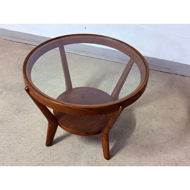 Wood Coffee Table by Koželka& Kropaček,1950s For Sale - Image 7 of 11