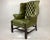 Vintage Leather Wingback Chair, 1960s For Sale - Image 3 of 16