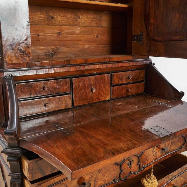 Secretaire, Lombardo, Italy, 1700s For Sale - Image 10 of 16