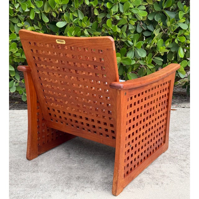 Vintage Kircodan Modern Teak Lounge Chair For Sale - Image 4 of 12