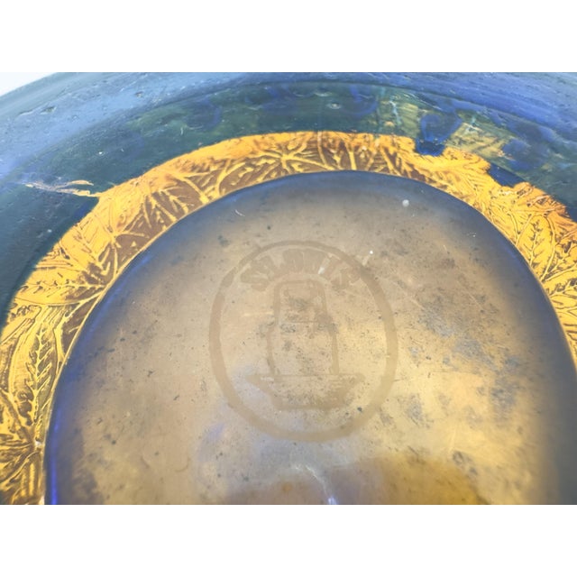 Saint-Louis Art Nouveau Crystal Vase, Désiré Christian Period, c.1900 For Sale - Image 17 of 18