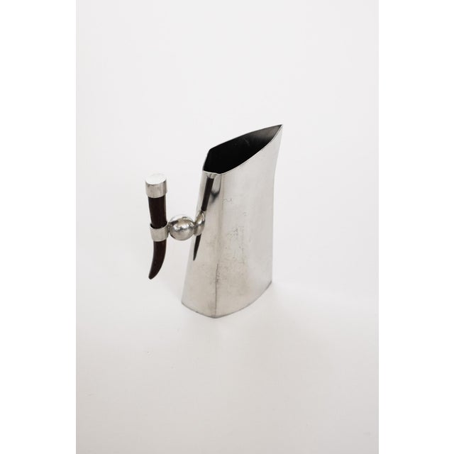 Mid-Century Bolivian Pewter Pitcher from Schohaus For Sale - Image 6 of 6