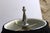 Frederick Cooper Table Lamp Silver Black Shade Vintage Leaf Motif For Sale - Image 12 of 15