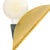 The 1-light Littleneck Sconces features a two-toned sculptural metal design and a frosted glass bulb that creates a soft...