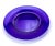 Mid-Century Modern Vintage 6” Deep Cobalt Blue French Glass Serving Plates For Sale - Image 3 of 8