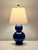 Ralph Lauren Home Cobalt Blue Double Gourd Porcelain Table Lamps – Pair For Sale In Chicago - Image 6 of 9