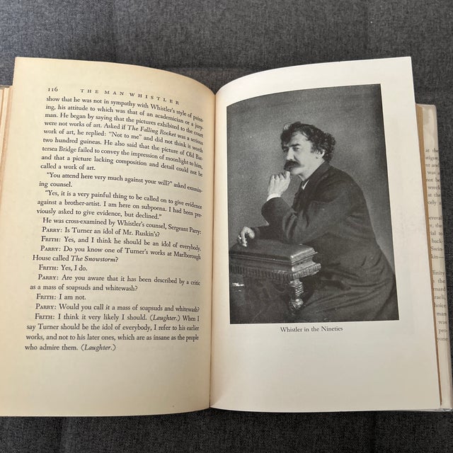 1950s The Man Whistler Book by Hesketh Pearson For Sale - Image 5 of 10
