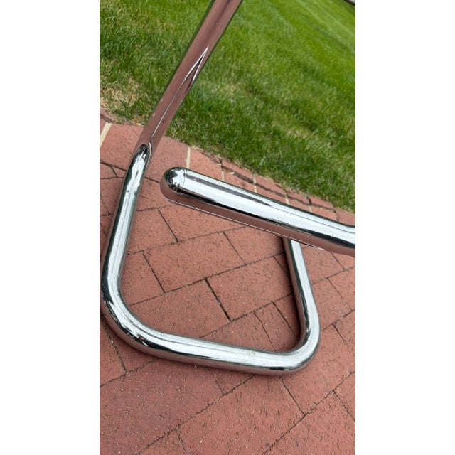 Metal Kinetics "Paperclip" Bar Stool, Model K700, Canada, 1970s For Sale - Image 7 of 8