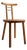 Minimalist Light Wood Chair, Italy, 1980s For Sale