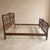 Vintage 20th Century Carved Wooden Bed Frame with Ornamental Headboard & Footboard For Sale - Image 4 of 14