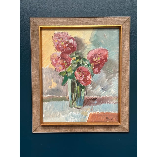 Ture Peterson, Bloomer, 1960s, Oil on Canvas For Sale - Image 14 of 17