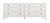 Not Yet Made - Made To Order NOIR Hampton 6 Drawer Dresser, White Wash For Sale - Image 5 of 11