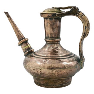 Antique Islamic Copper Jug, Italy, 19th Century For Sale