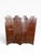 Black Vintage Chinese Black Lacquer Folding Screen With Mother-of-Pearl Inlay For Sale - Image 8 of 8
