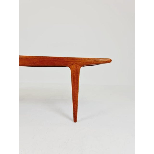 Brown Danish Teak Coffee Table by Johannes Andersen for Silkborg, 1960s For Sale - Image 8 of 18
