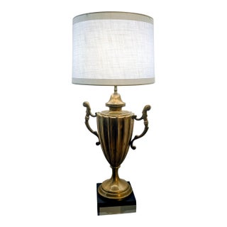 1980s Chapman Ralph Lauren Style Trophy Urn Lamp For Sale