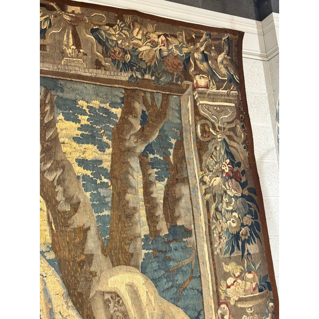 Early 18th Century 17th C. Flemish Religious Tapestry After Rubens For Sale - Image 5 of 10