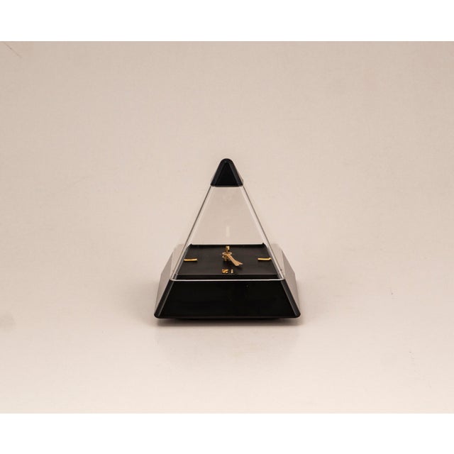 Pyramid Clock by Hidekatsu Nomizu for Tochigi Tokei, 1989 For Sale - Image 6 of 14