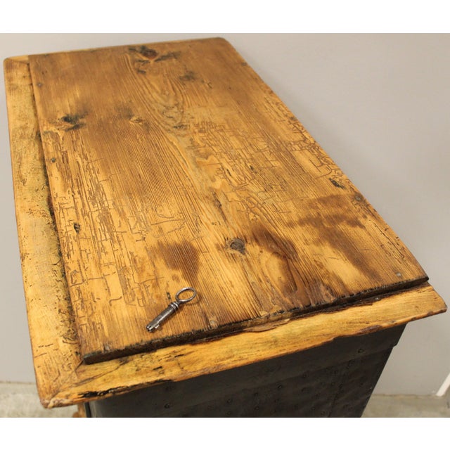 Gray Iron Safe in Iron For Sale - Image 8 of 15